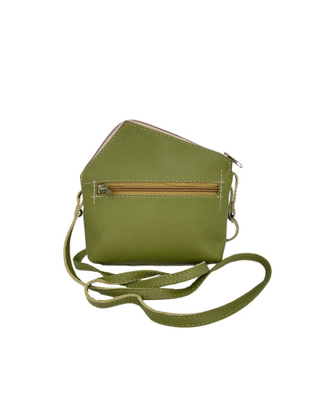 Tiny TRIANGLE bag (PLAIN - green)