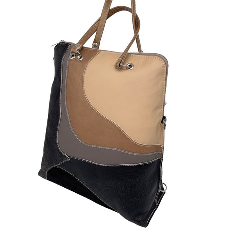 FLUID large bag / rucksack  (black & beige)